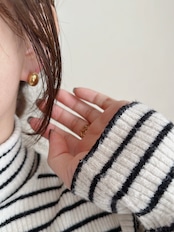 SS クラシックドームピアス