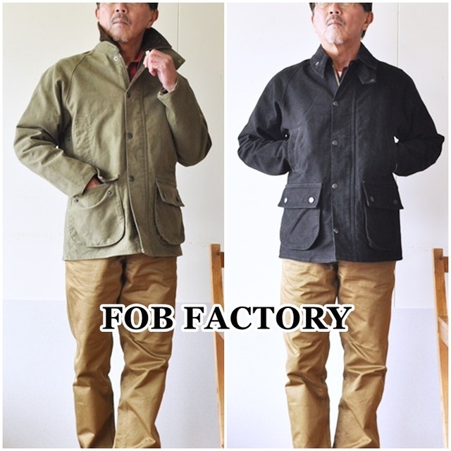 FOB FACTORY（FOBファクトリー）エフオービーファクトリー　 F2361 ライディングジャケット モールスキン