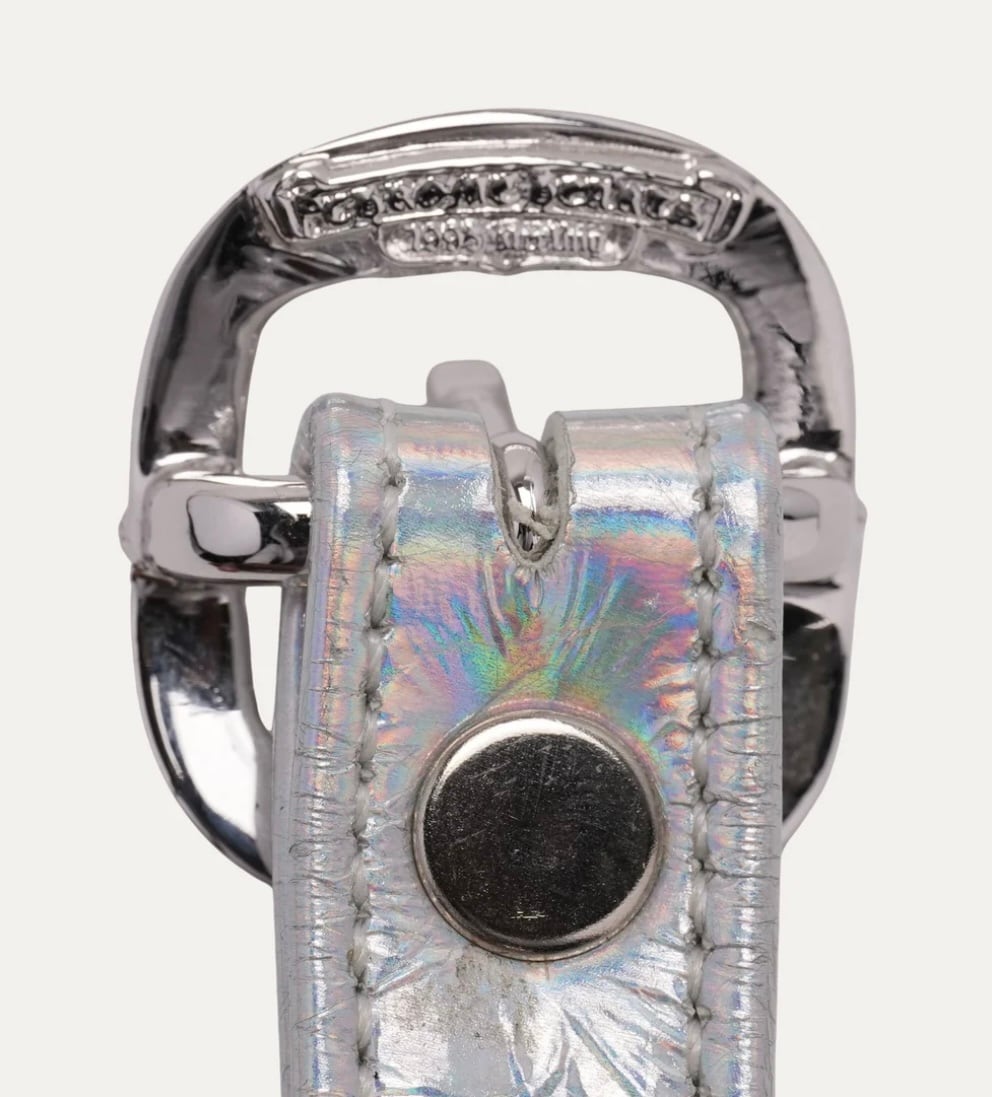 CHROME HEARTS クロムハーツ シルバークロス レザー ガンスリンガー