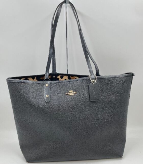 Coach ブラック トートバッグ | Vintage & Select store Tsuchiya & Co.