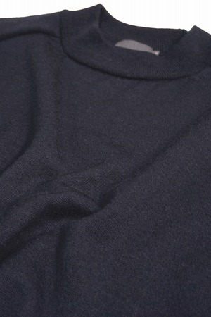 Worsted Merino Mock Neck P/O