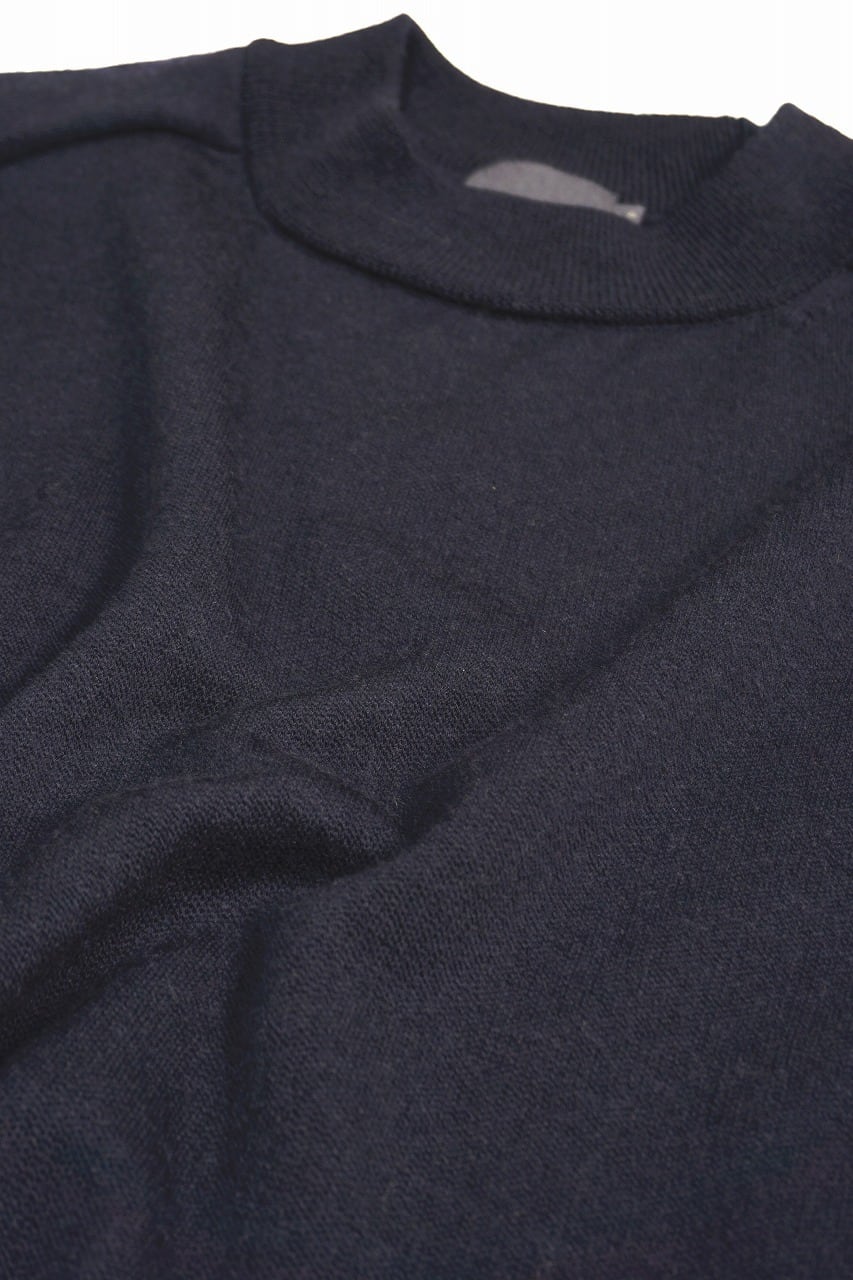 Worsted Merino Mock Neck P/O