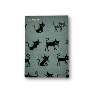 【2026ダイアリー】Diary CATS（ねこシリーズ）CoCo Land リラックスキャット モスグリーン