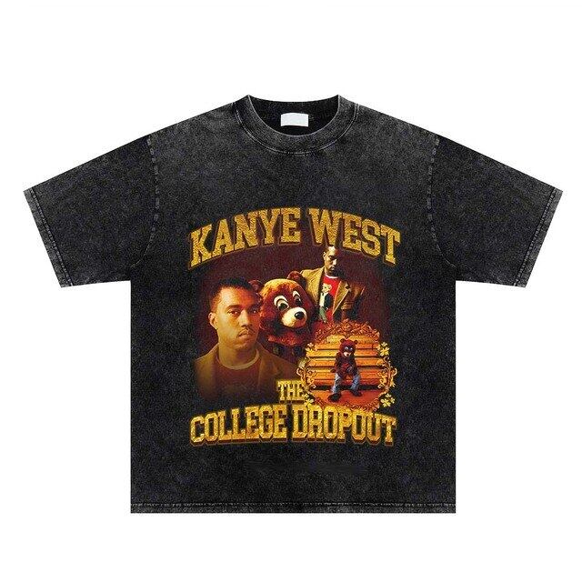 Kanye West ヴィンテージ加工Tシャツ Vol.8 Ye カニエウェスト DONDA ドンダ プリントTシャツ hiphop ヒップホップ  グッズ ラッパー 【送料無料】