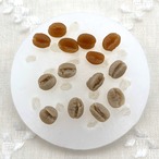 リアルコーヒー豆 1cm 15穴