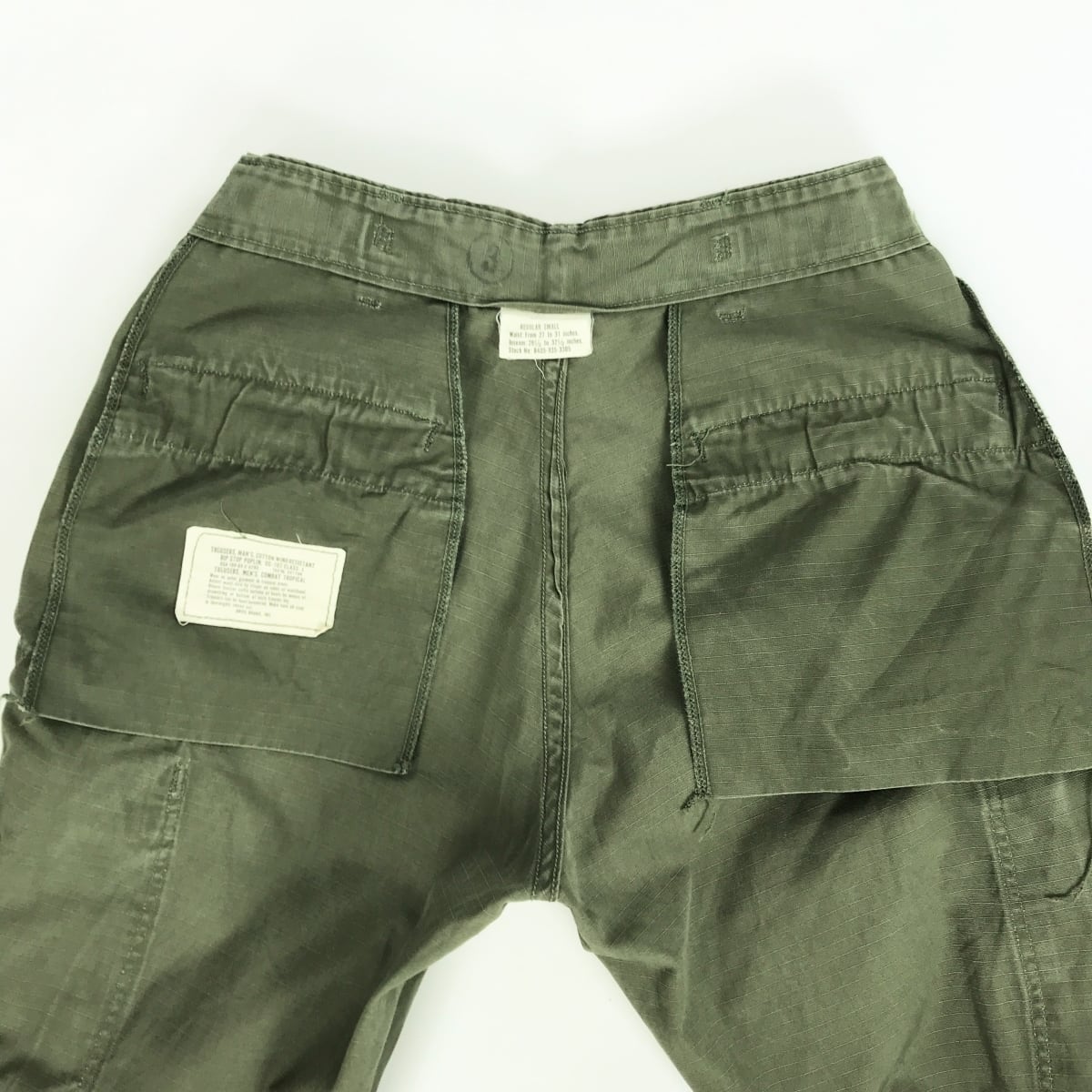 U.S.ARMY 60年代 ジャングル ファティーグ パンツ リップストップ TROUSERS, MAN'S, COTTON WIND RESISTANT REGULAR SMALL 表記 W28 L30 位 小さめ | Pay ID U.S.ARMY 60年代 ジャングル ファティーグ パンツ リップストップ TROUSERS, MAN'S, COTTON WIND RESISTANT REGULAR SMALL 表記 W28 L30 位 小さめ | Pay ID