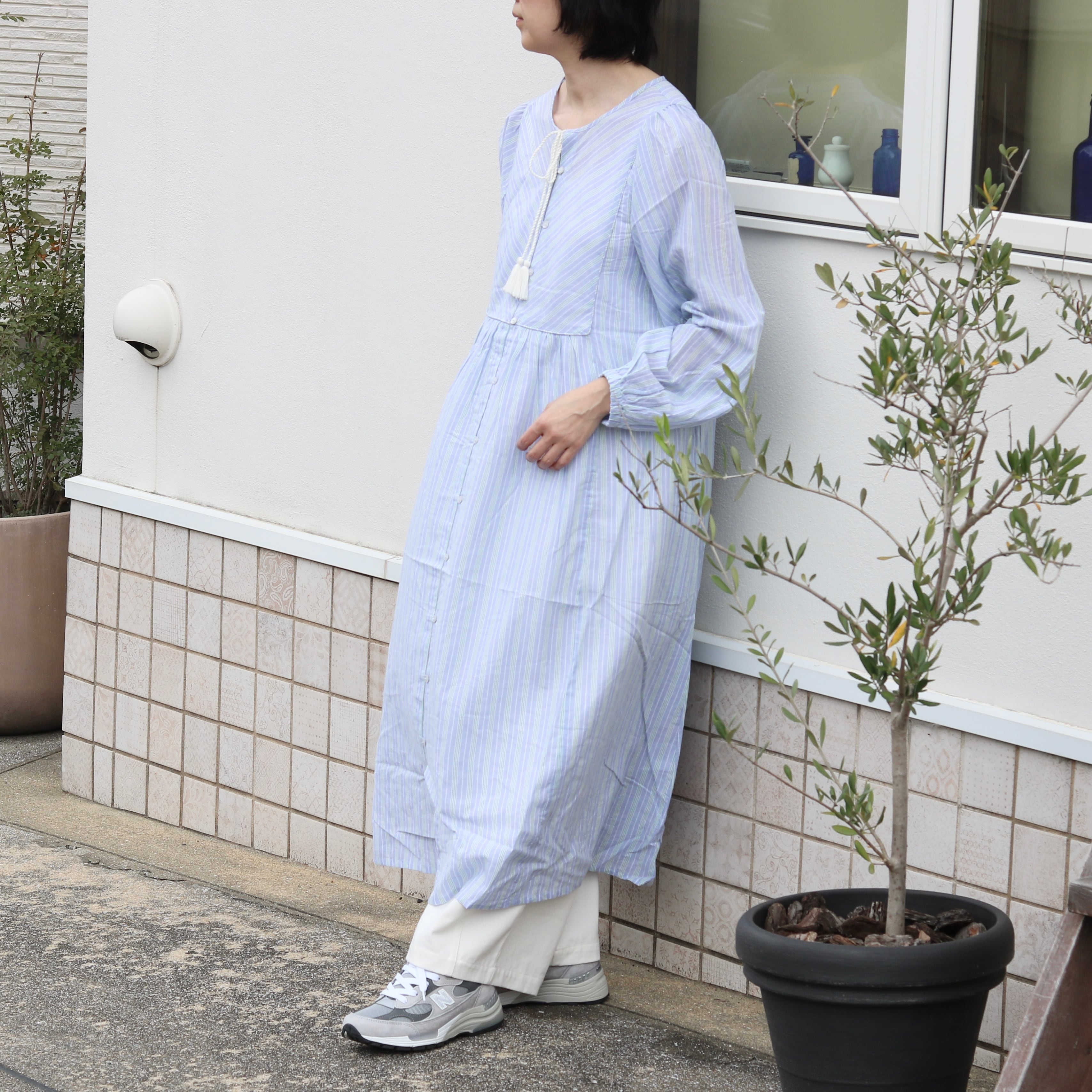 ボイル カフタンワンピース | Zakka so-la