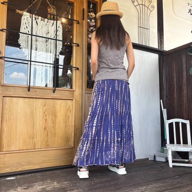 タイダイスカート