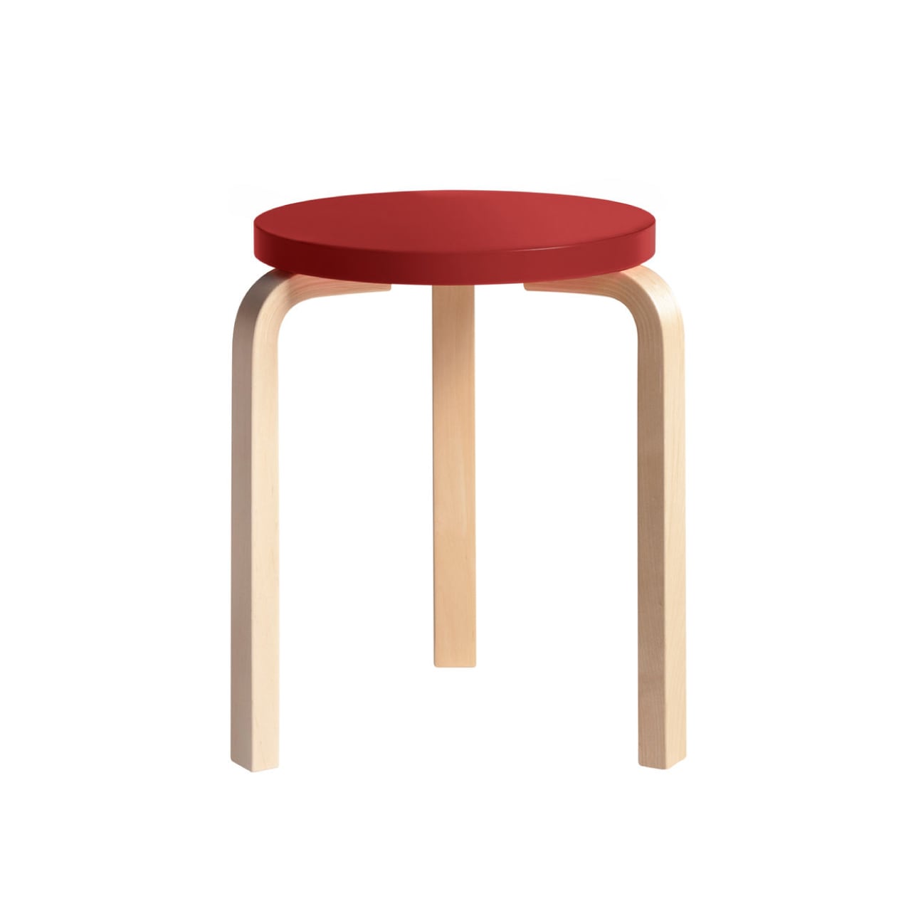 スツール 60 / レッド ラッカー / Stool 60 / red lacquer / 3本脚 / L