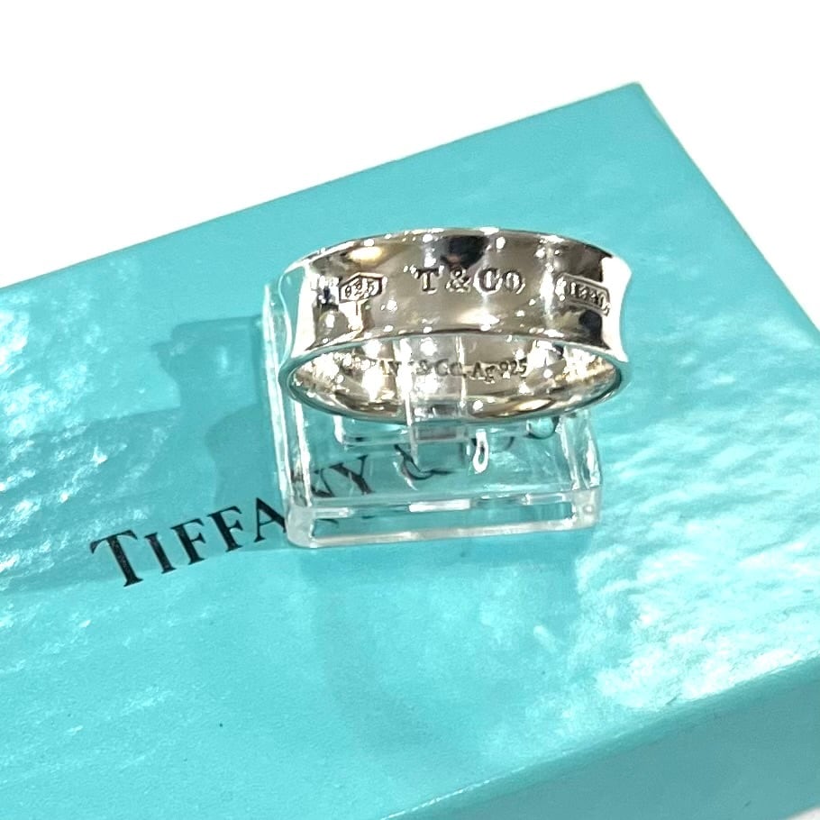 TIFFANY&CO】 【20.5号 】2611 T&CO 幅広ナローシルバー925