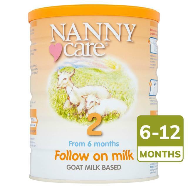 900g 2缶セット】NANNY care ヤギ乳の乳児用粉ミルク ステップ2【6カ月 