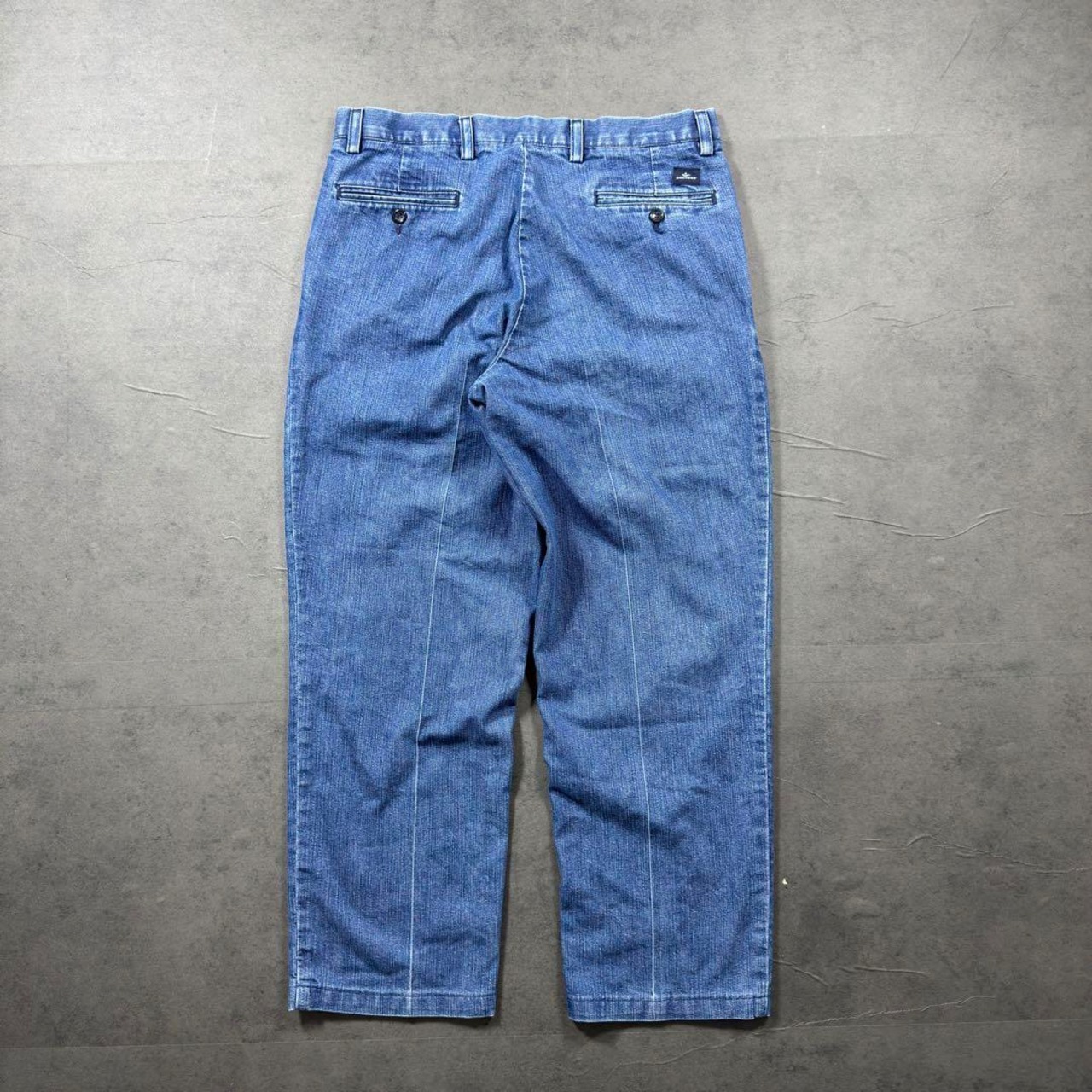 DOCKERS two tuck denim slacks  W34L31 古着 - 3