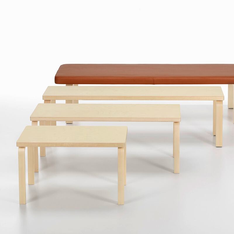 168B ベンチ（150×35cm）ナチュラル ラッカー ソリッド トップ