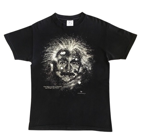 Einstein Phosphorescent Tee / M / MADE IN USA / 1993