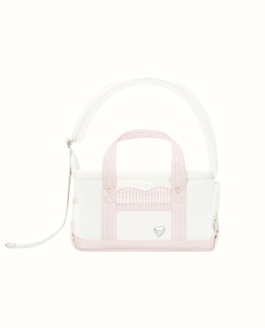M/在庫確保済【seoru】Heart Veru Bag (Pink)