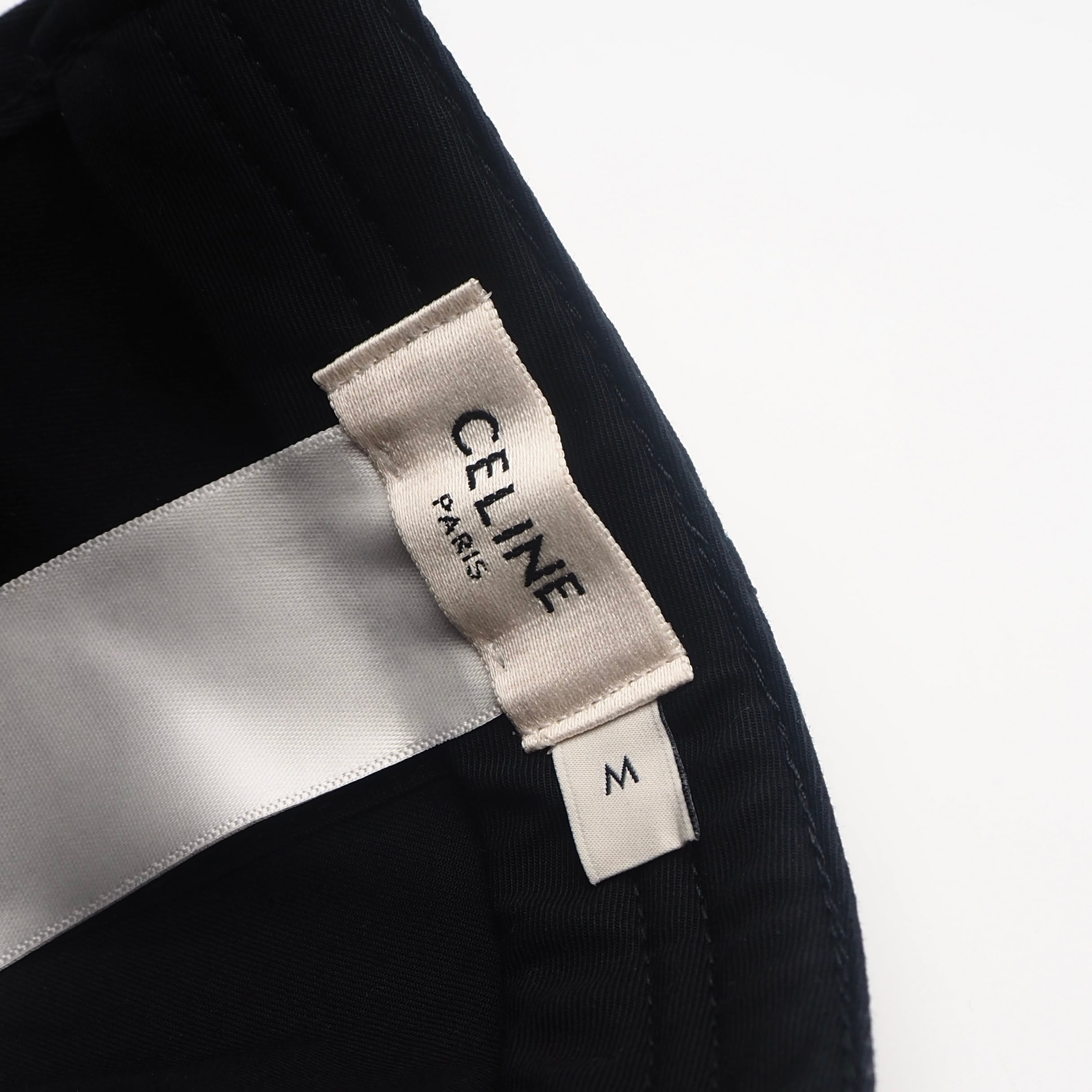 現行品】CELINE トリオンフ ベースボールキャップ帽子 ブラック