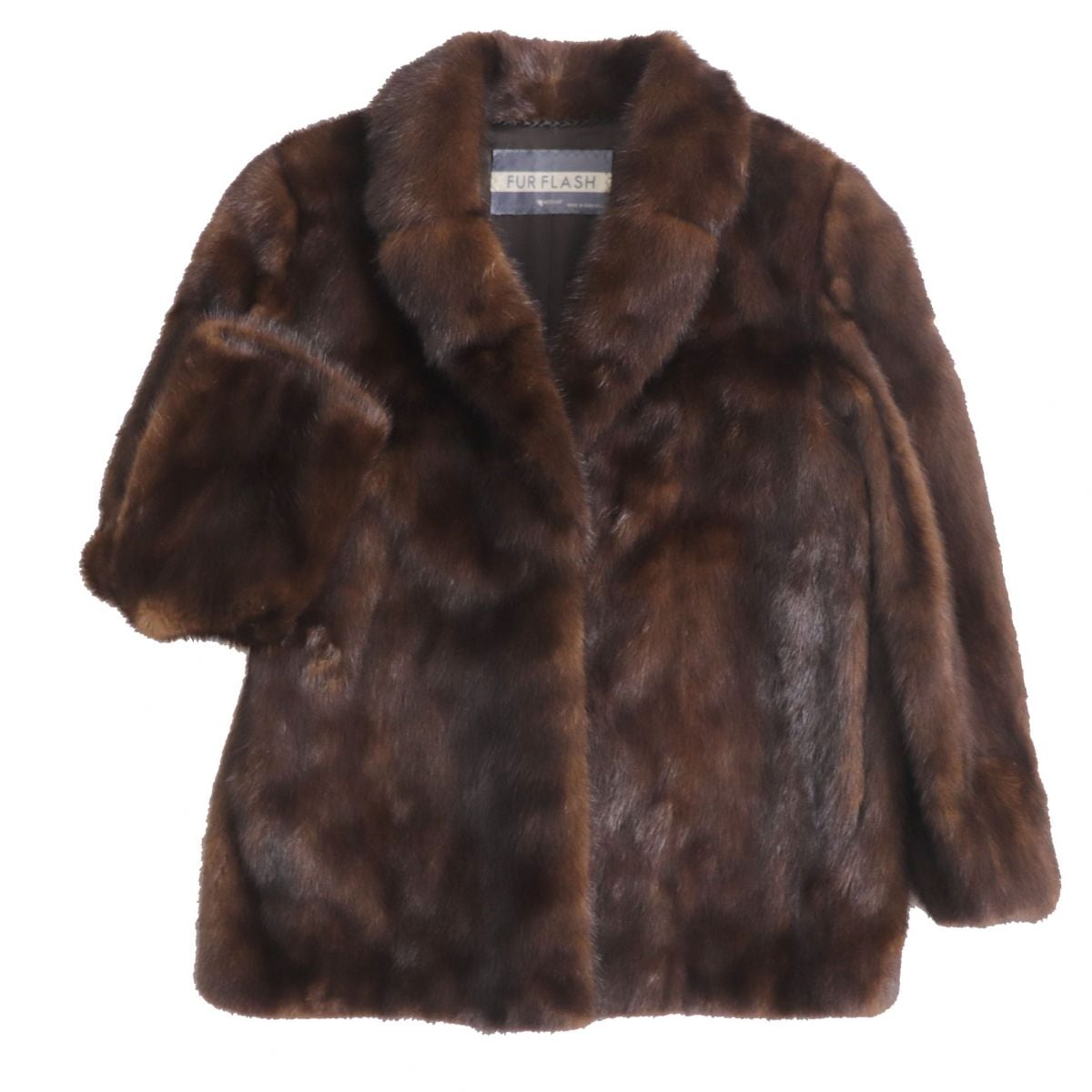 極美品▽Nakamura Fur MINK ナカムラファー ミンク 本毛皮コート