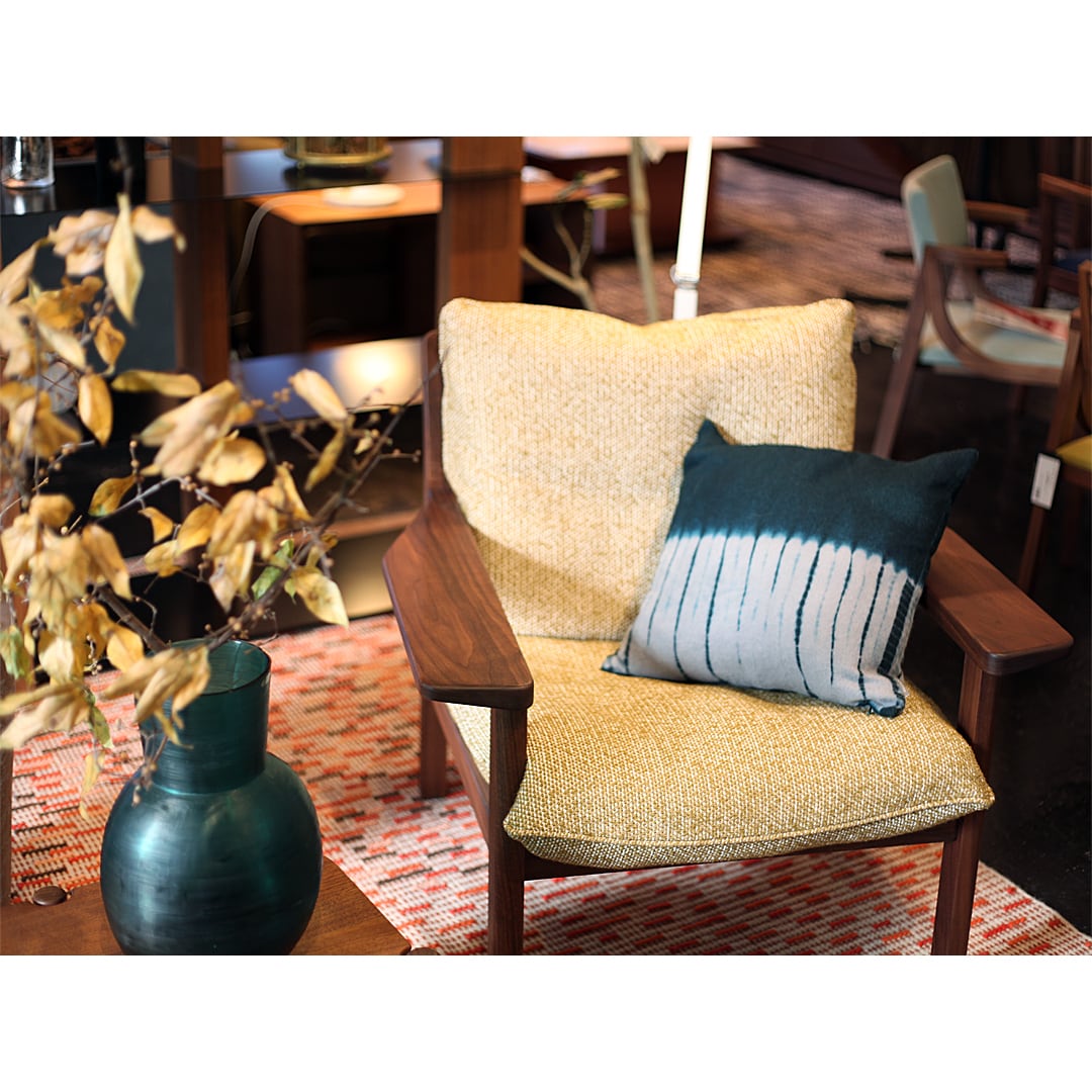 suzusan アルパカ クッションカバー ブラック グレー2 suzusan