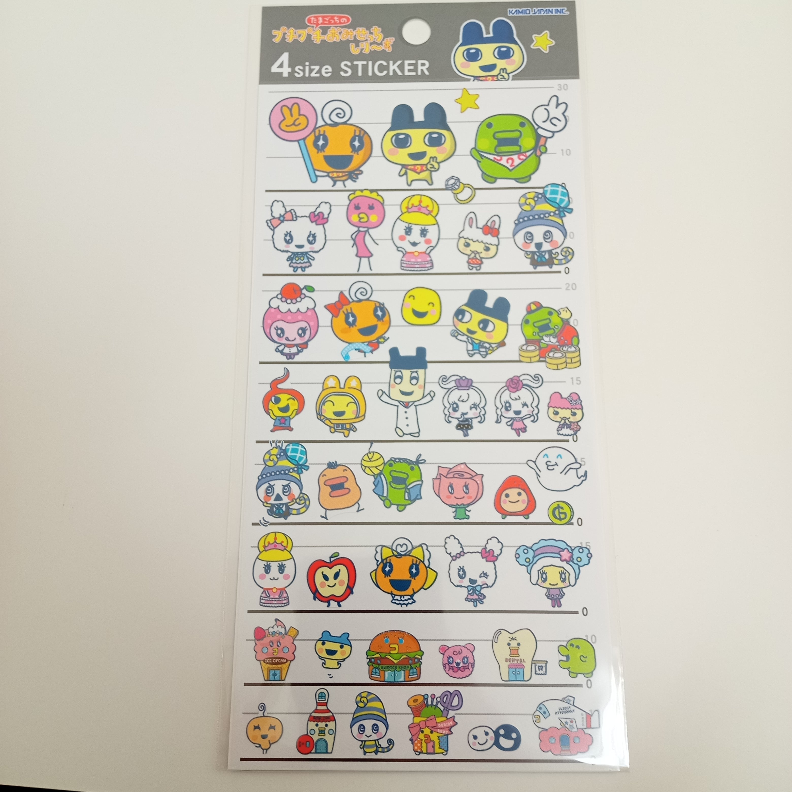 たまごっち 4サイズステッカー 230495 おみせっちA | てんくーどう