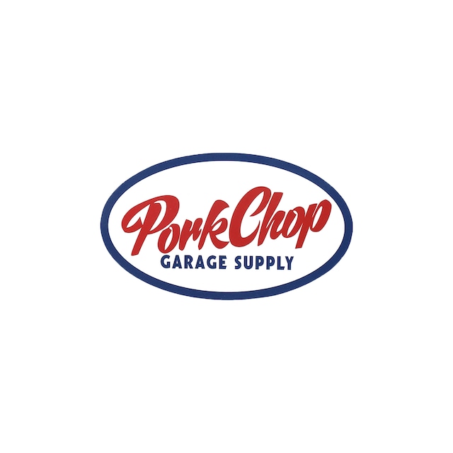 PORKCHOP OVAL STICKER / SMALL