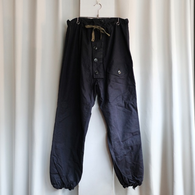ROYAL NAVY MARINES "BELSTAFF製" VENTILE COTTON PANTS