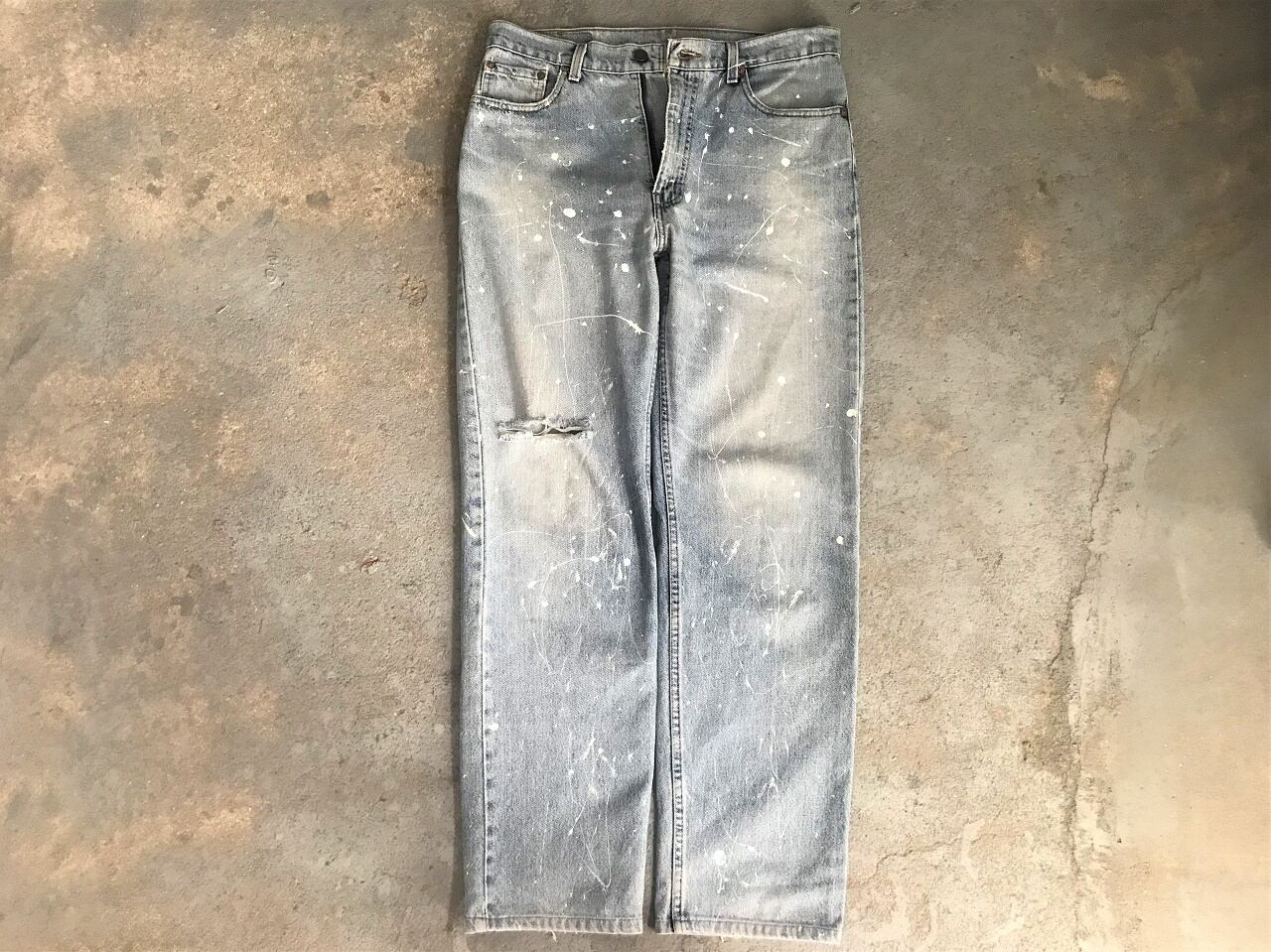 90s Levi's 510 painted denim pants