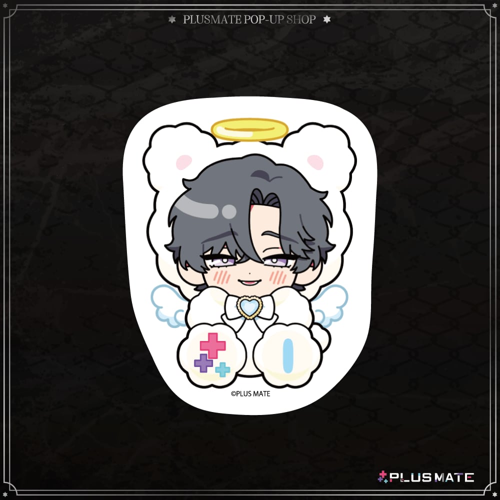 PLUSMATE かれぬい~天使&悪魔~ ステッカー 【榊木】