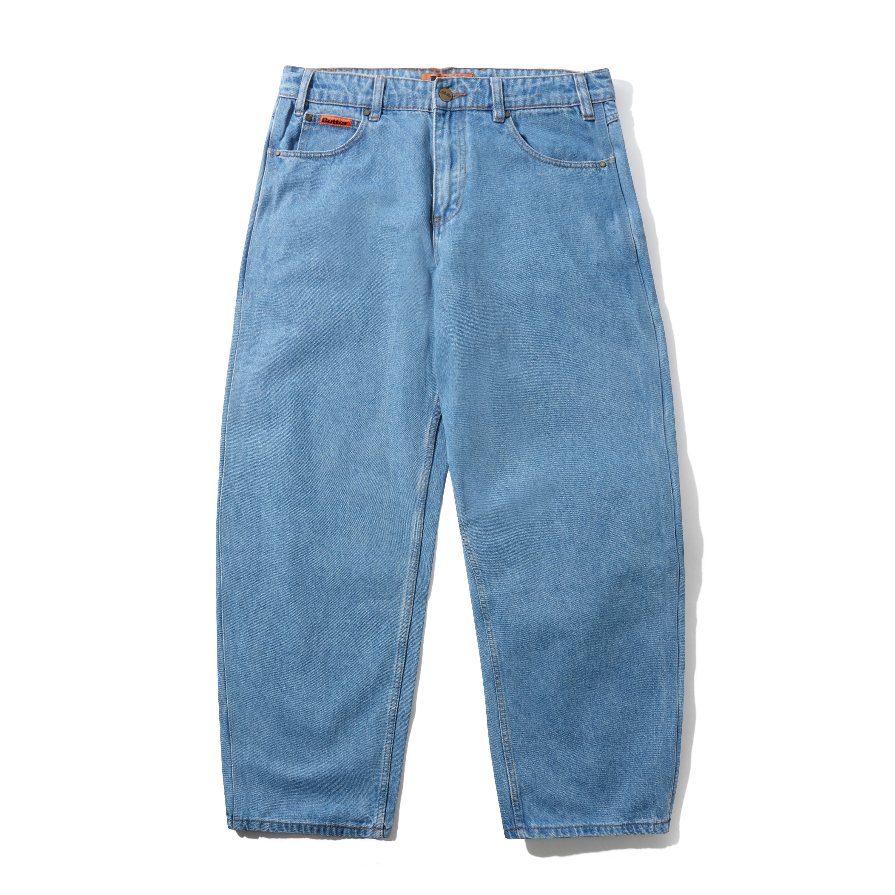 BUTTER GOODS / Baggy Denim Jeans- Washed Indigo | GOOD TIMES