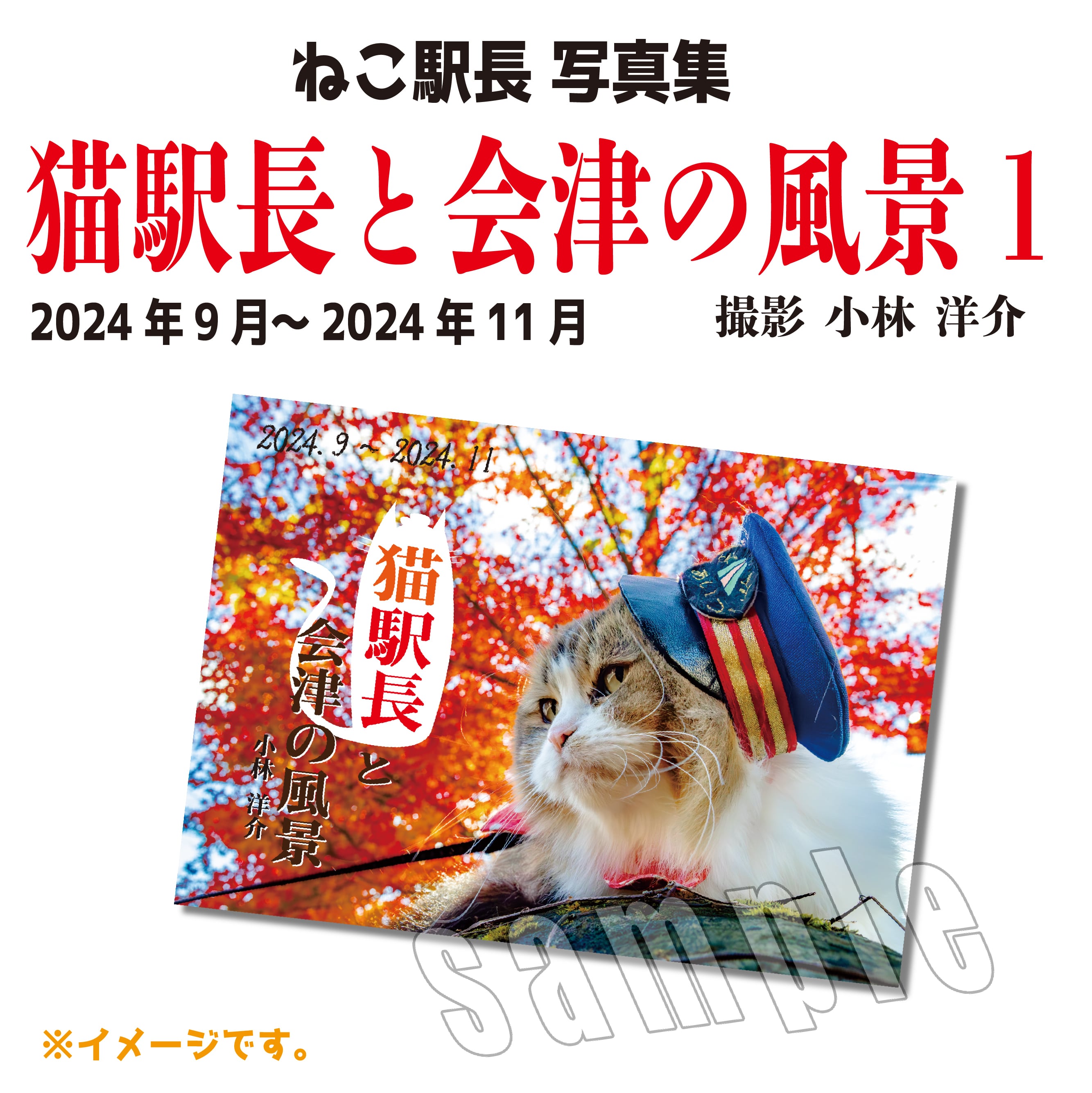 猫駅長さんと会津の風景1 写真集 | Station Master Cat