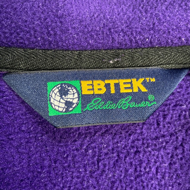 Eddie Bauer EBTEK 90s ハーフジップフリース　Mポーラテック