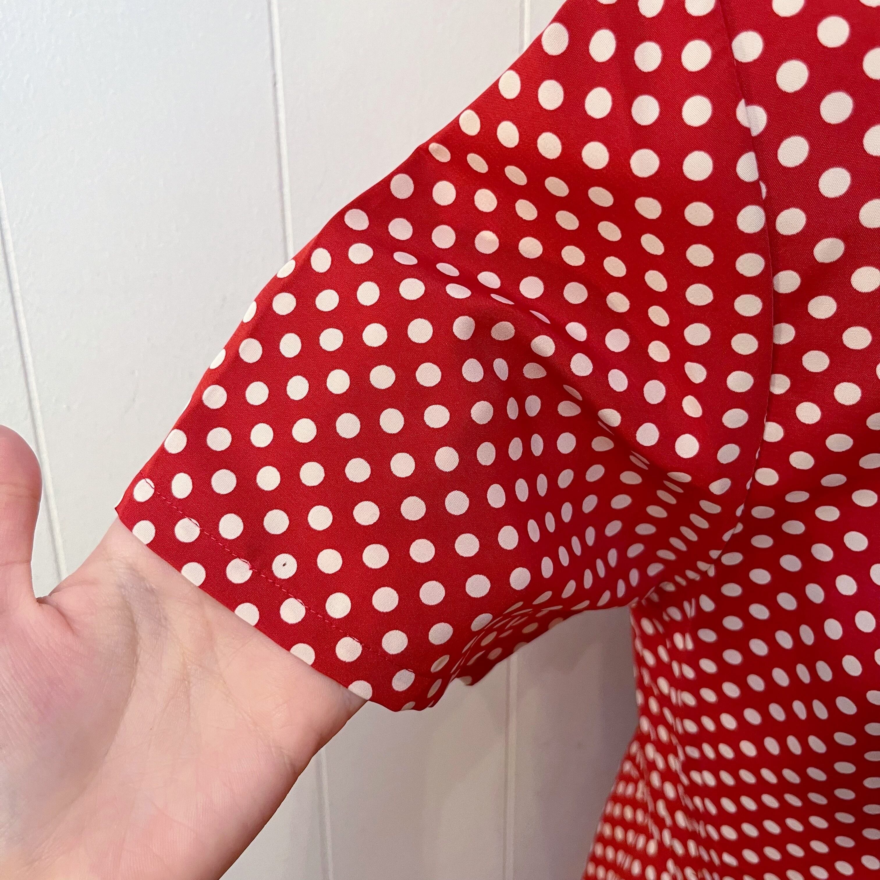 red dot front button one-piece