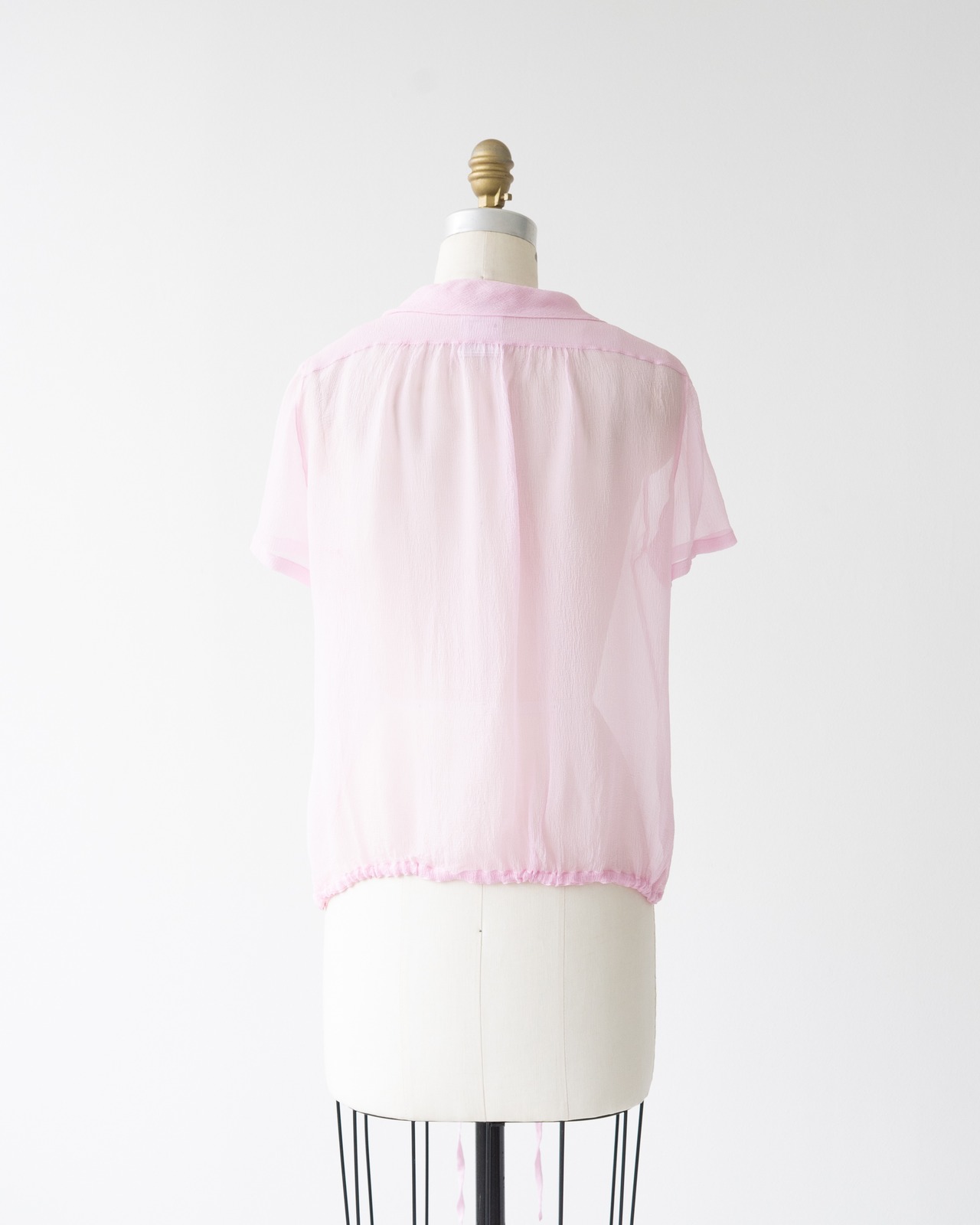 〈CHANEL〉Sheer Blouse