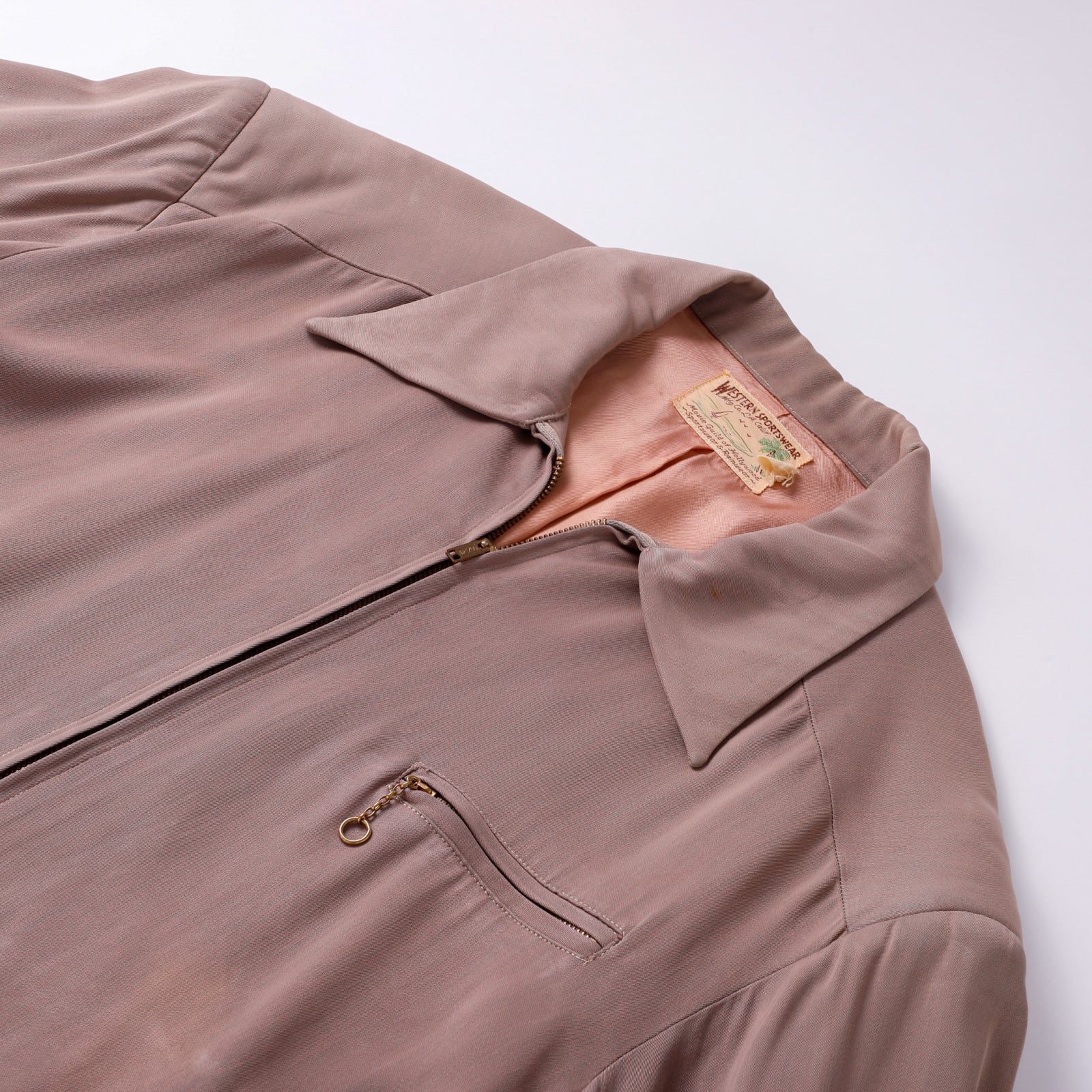 極美品】50s Vintage Special rayon jacket swing top blouson