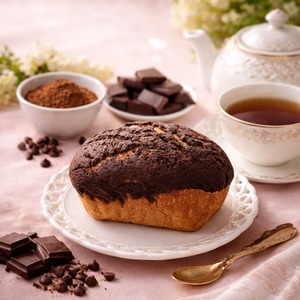 期間限定★低糖質ショコラメロン[参考糖質量8.2g] 　上品なココアの香りとクッキー皮の食感が特徴のスイーツパン　希少糖アルロース＆オリーブオイルの生地