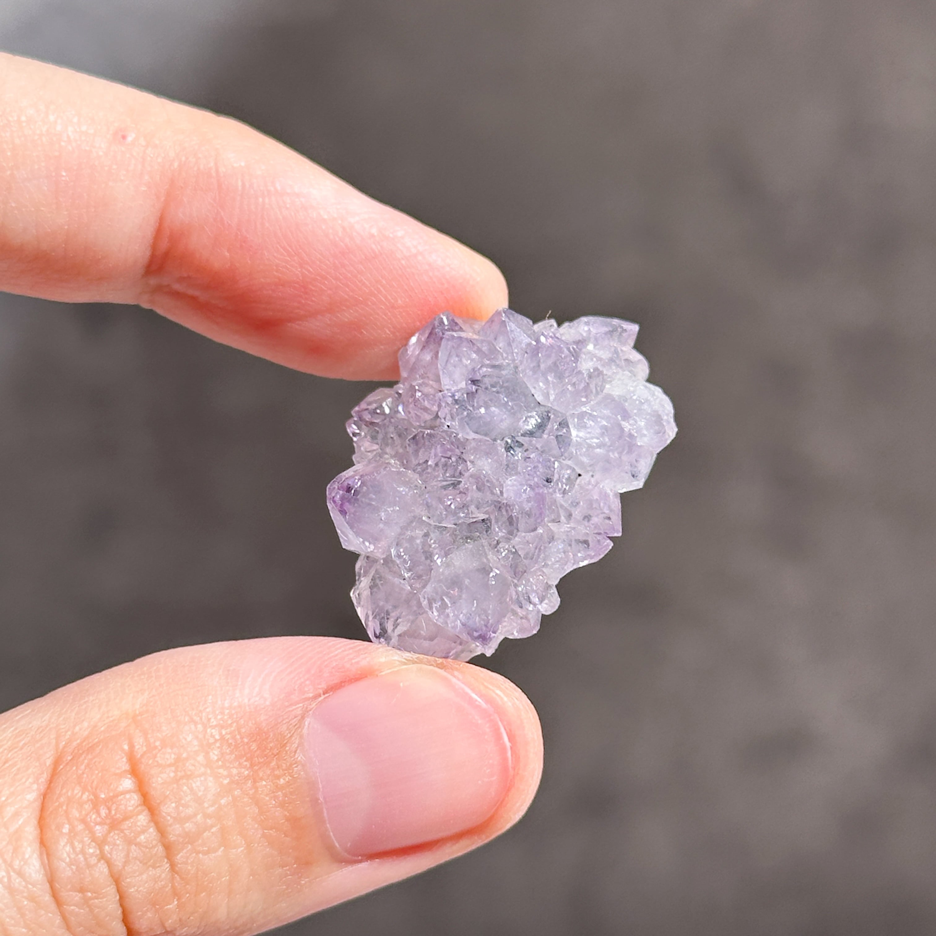 ウルグアイ産フラワーアメジスト 原石72◇ Flower Amethyst ◇天然石