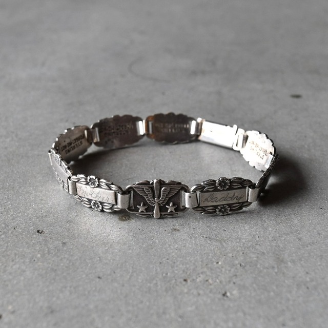1940s WW2 USAAF SWEET HEART JEWELRY BRACELET