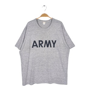 80s チャンピオン ARMY トリコタグ USA製 ヴィンテージ Tシャツ シングルステッチ ミリタリー CHAMPION サイズXL 古着 BD0061
