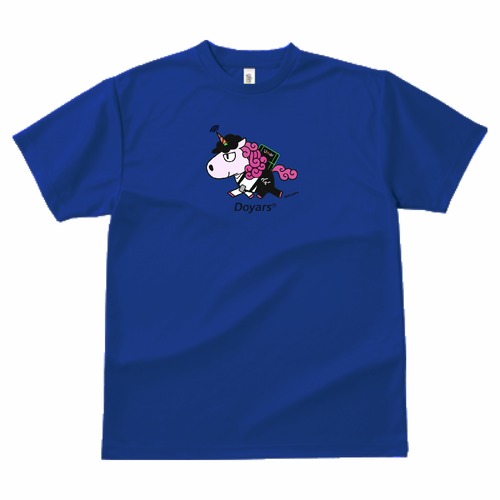 ドライTシャツ ジャパンブルー 中央 [ウーマー][Umar][Doyars]