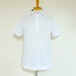 Coolmax Seed Stitch Wide Spread collar Polo Shirt　White