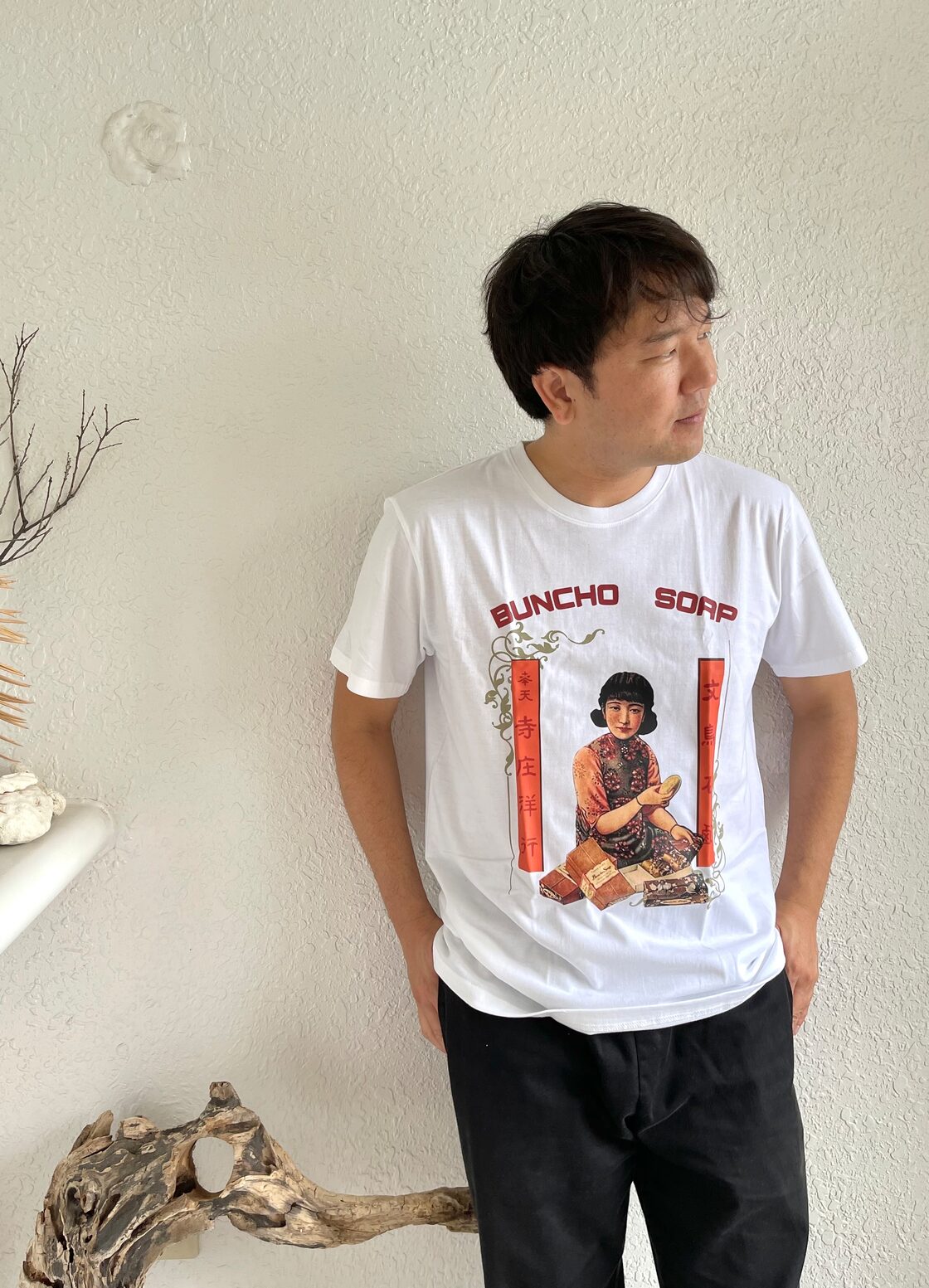 チャイナTシャツ 文鳥石鹸 | PAY ID