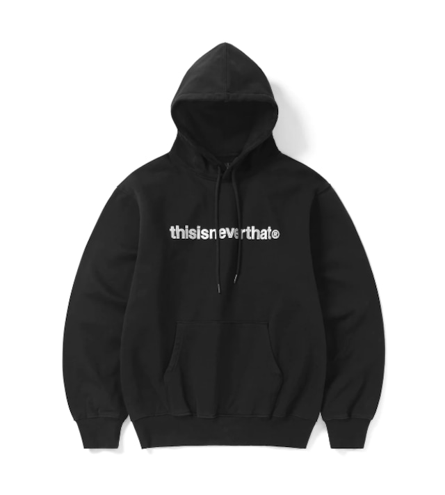 [THISISNEVERTHAT] T-Logo Hoodie Black 正規品 韓国ブランド 韓国ファッション 韓国代行 ディスイズネバーザット THISIS NEVERTHAT