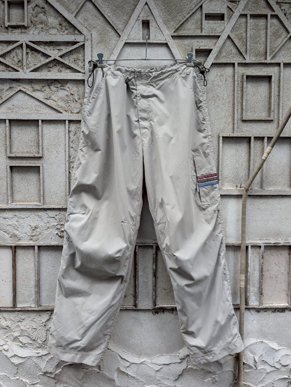 "ADIDAS" polyester chino pants