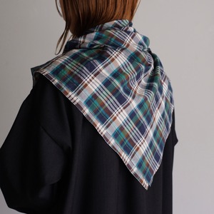 LOCALLY / madras scarf［DEEP］