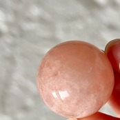 モルガナイトスフィア1*ベリル*天然石インテリア*置き物