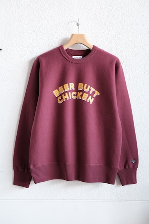 TACOMA FUJI RECORDS<タコマフジレコード>BEER BUTT CHICKEN SWEATSHIRT designed by Motonobu Nakamura (EDIT -design&supply)