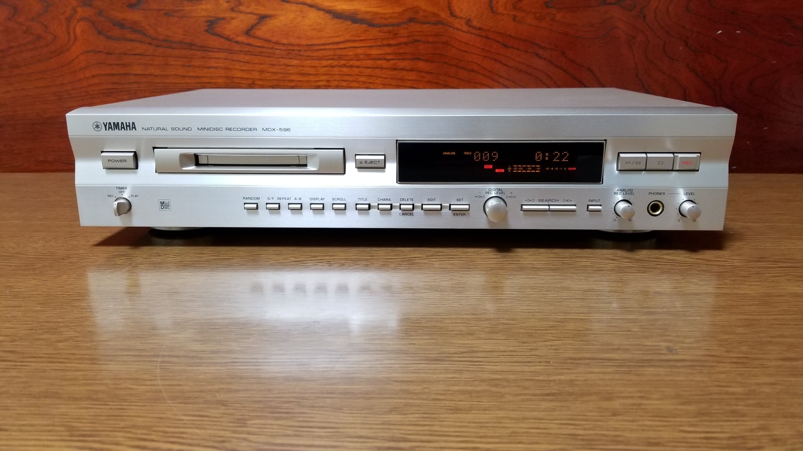 MDレコーダー YAMAHA MDX-595 - 映像機器