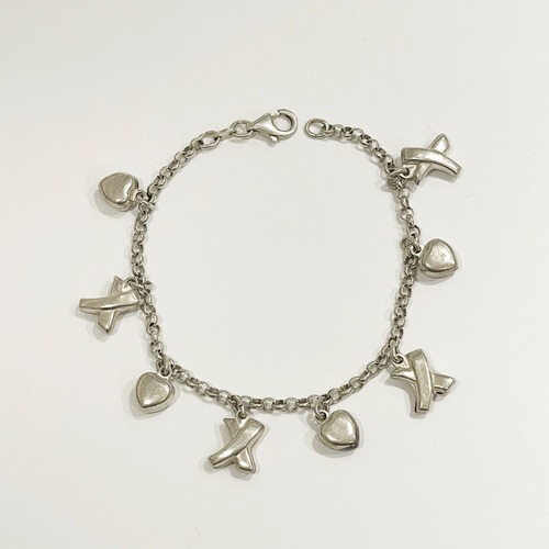 Vintage 925 Silver ♡ Charm Bracelet