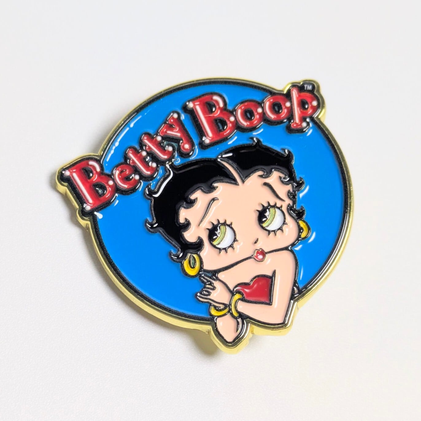★ピンズ PINS★ピンバッジ 【 Betty Boop ( ベティ・ブープ ) 】 Supreme pins / ベティ / ベティちゃん 〚アメリカン雑貨 アメトイ〛