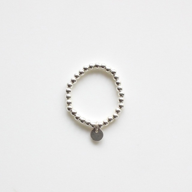 Petit plate silver ring プチプレートシルバーリング