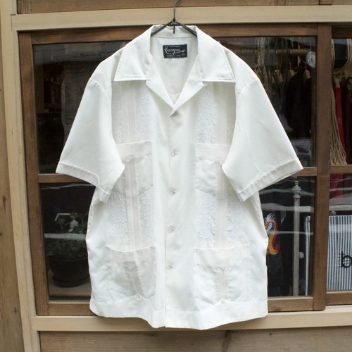 Vintage S / S Cuban Shirt [1970s-] [Campos Guyaberas] OWH